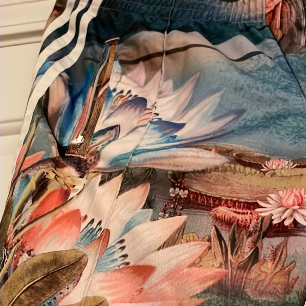 adidas Farm Rio x Curso d’Agua Floral Lotus Track Pants - Picture 4 of 6